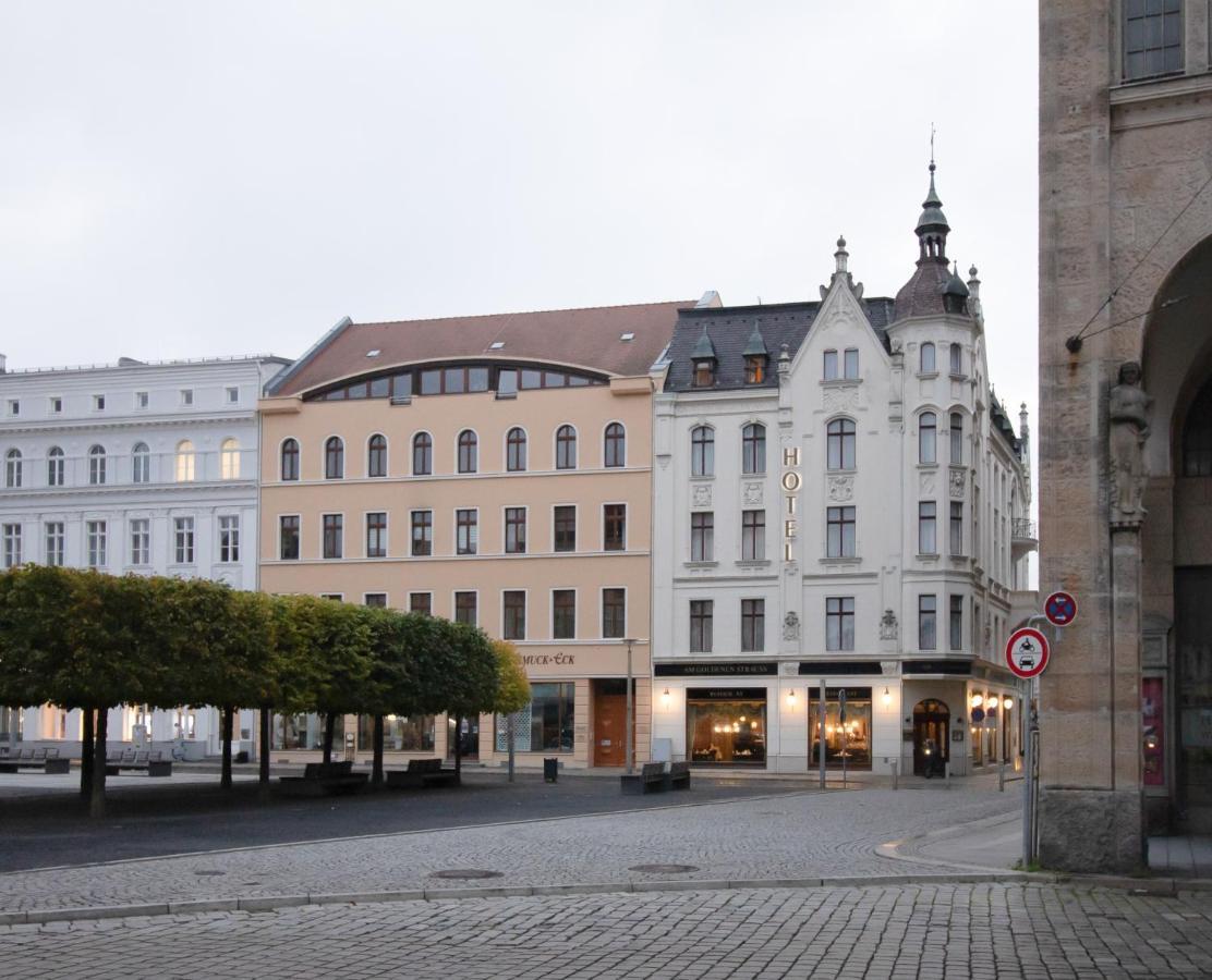 Akzent Hotel Am Goldenen Strauss Görlitz Exterior foto